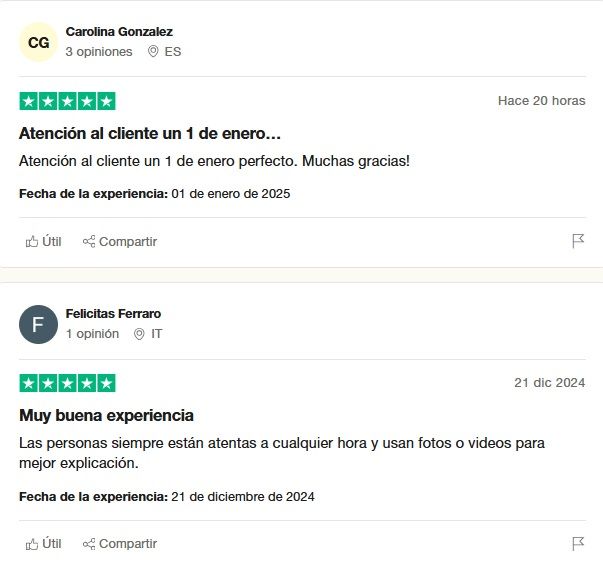 Holafly opiniones en Trustpilot