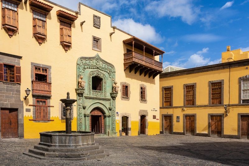 Mejores free tours por Las Palmas de Gran Canaria: casa de Cristóbal Colón