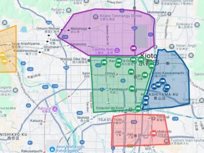 ▷ Dónde alojarse en Kioto: las MEJORES zonas para dormir y hoteles recomendados