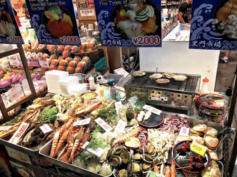 Los mejores free tours por Osaka gratis y en español: Kuromon Market