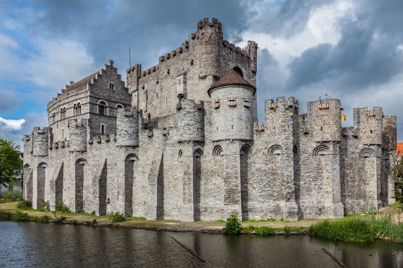 Castillo de los Condes de Flandes, un icono que ver en Gante