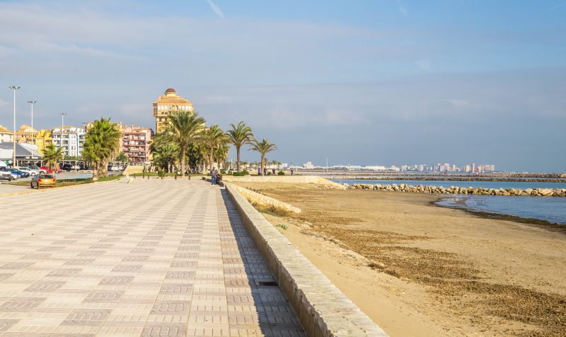 Playa canina de Alboraya, una de las playas para perros en Valencia