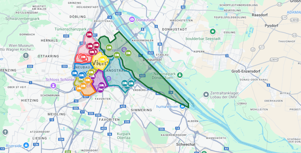 ▷ Dónde alojarse en Viena BARATO en 2026: las mejores zonas donde dormir y hoteles (+ nuestra recomendación) 3 Dónde alojarse en Viena