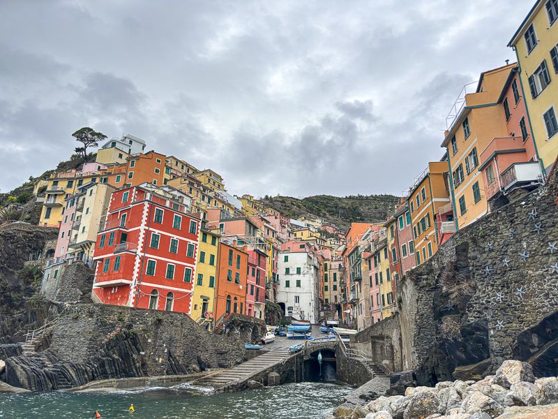 Qué ver en Cinque Terre: punto panorámico en Riomaggiore