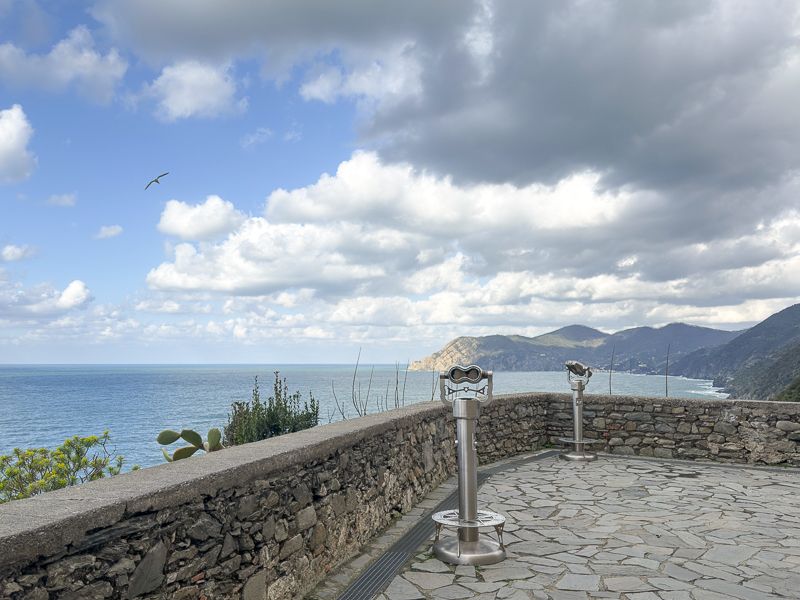 Qué ver en Cinque Terre: terraza de Santa Maria en Corniglia