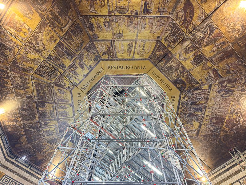 Qué ver en Florencia: Baptisterio de San Juan