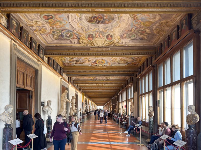 Qué ver en Florencia: Galeria de los Uffizi