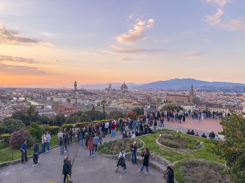 Qué ver en Florencia: Piazzale Michelangelo