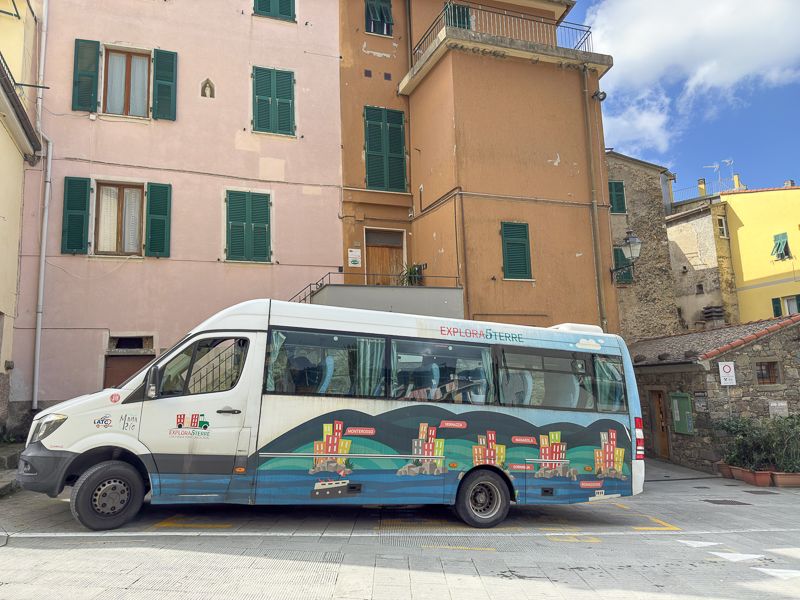 Ruta por Cinque Terre: mini bus Cinque Terre