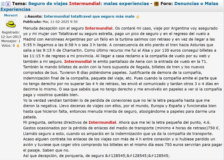 ▷ Intermundial Seguros Opiniones buenas y malas en 2026 + Nuestra experiencia ⚠️ 13 Intermundial Seguros Opiniones negativas