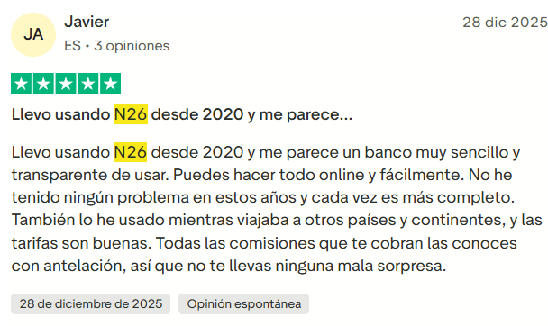 ▷ Revolut o N26: comparativa 2026, ¿qué tarjeta para viajar te conviene más? 11 N26 o Revolut para viajar: opiniones de los/as viajeros/as