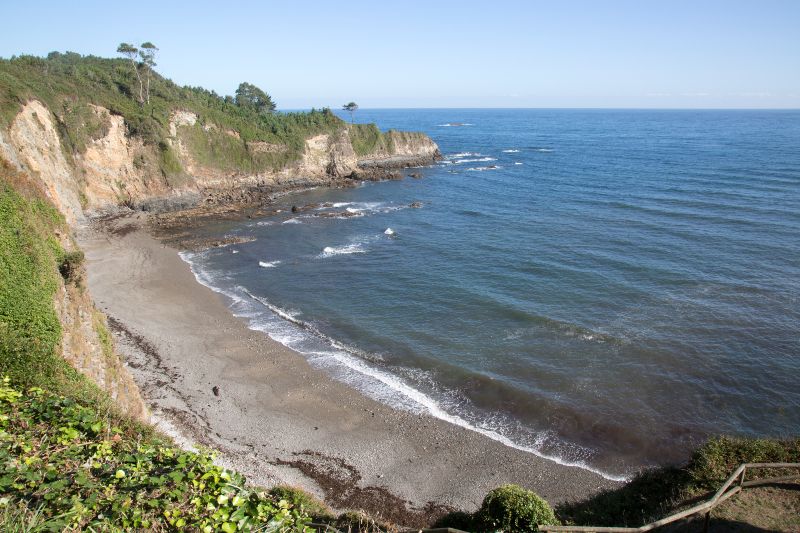 Playa canina de Cambaredo, El Franco (Asturias): una de las playas para perros en Asturias más tranquilas