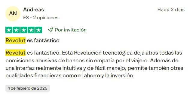 ▷ Revolut o N26: comparativa 2026, ¿qué tarjeta para viajar te conviene más? 9 Tarjeta Revolut o N26 para viajar: opiniones de los/as viajeros/as