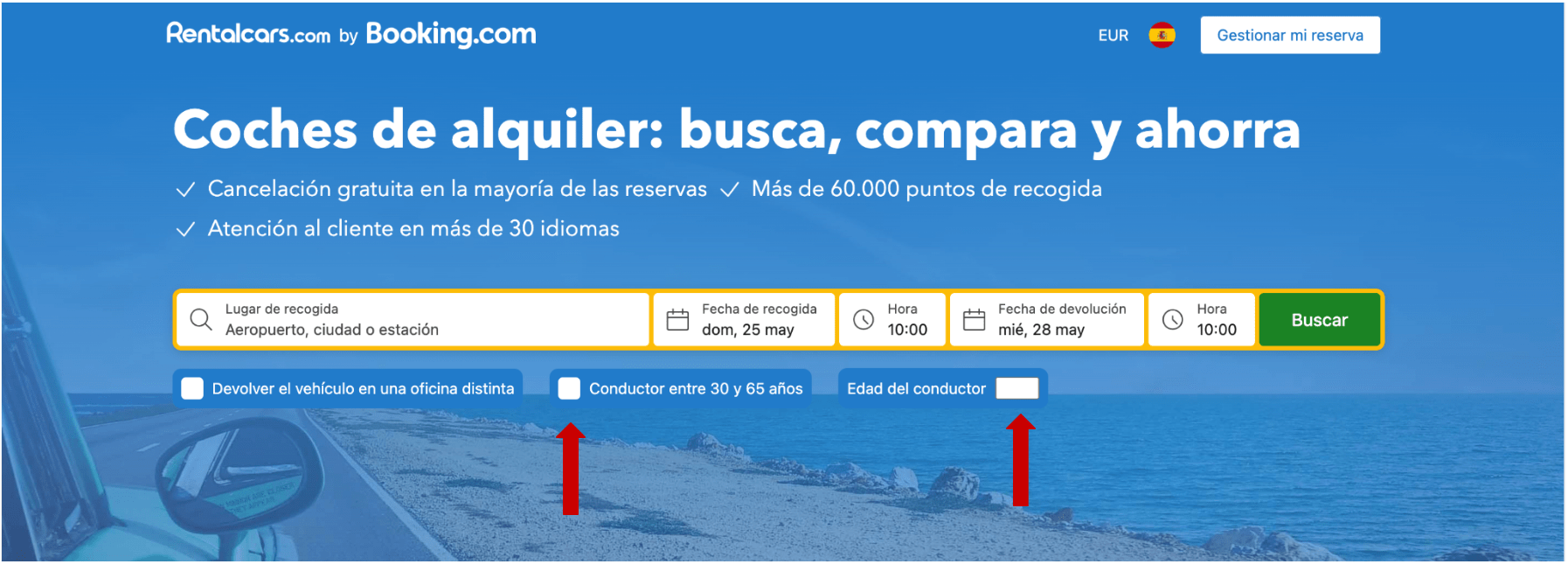 Descuento Rentalcars: cómo conseguir un cupón descuento Rentalcars