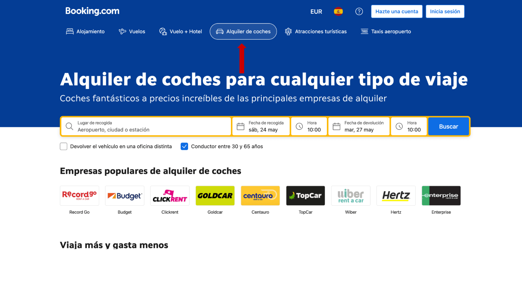 Descuento Rentalcars: trucos para conseguir un descuento Rentalcars