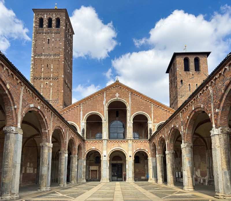Qué ver en Milán: Basílica de San Ambrosio