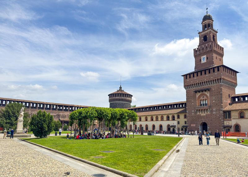 Qué ver en Milán: Castello Sforzesco