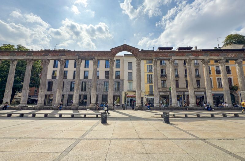 Qué ver en Milán: Columnas de San Lorenzo