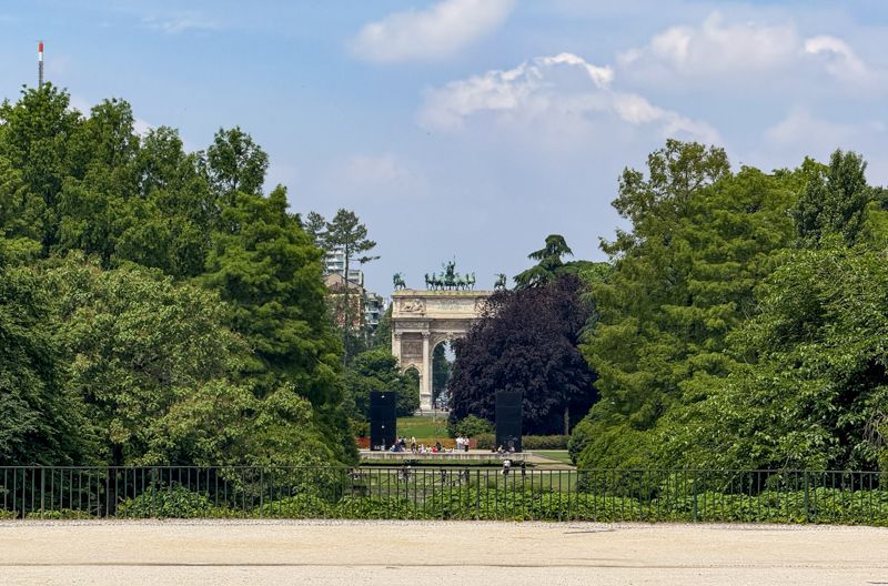 Qué ver en Milán: Arco della Pace en el Parco Sempione