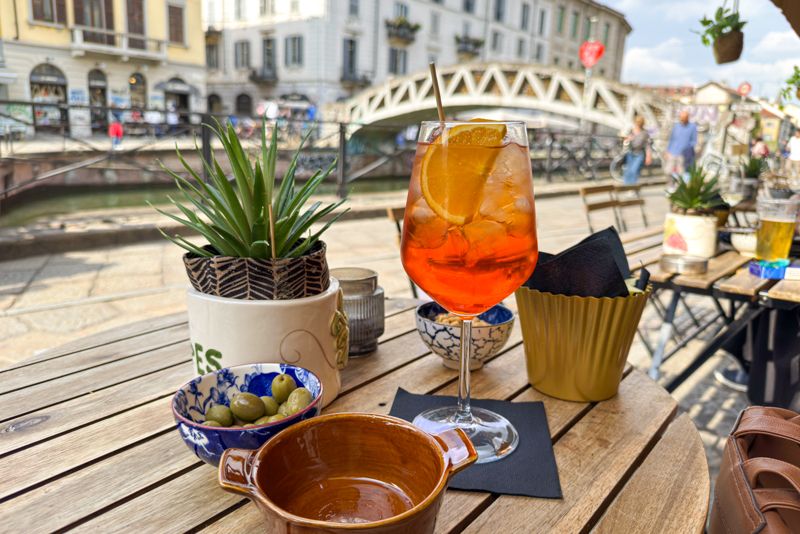 Qué ver en Milán: aperitivo en el Navigli