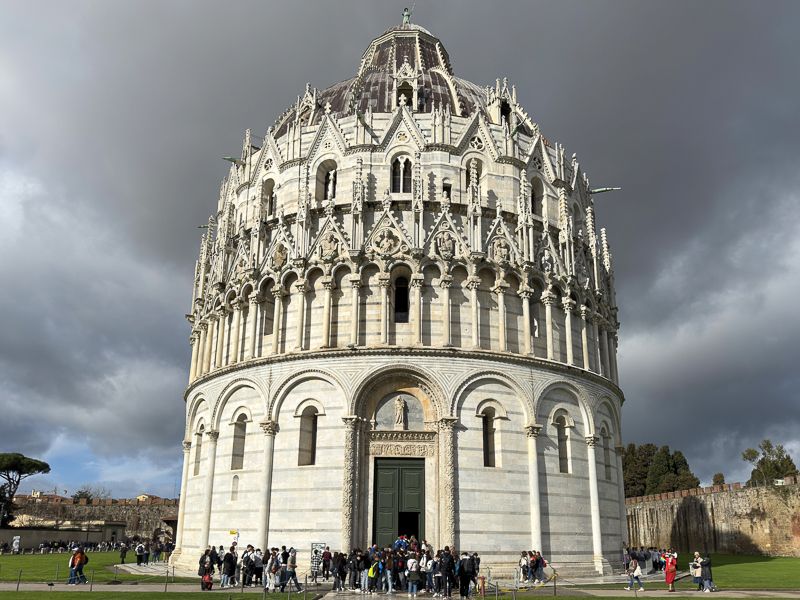 Qué ver en Pisa en un día: el Baptisterio
