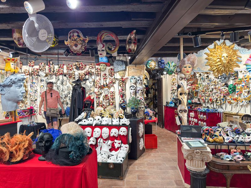 Qué ver en Venecia: Tienda de máscaras Ca' Macana Original