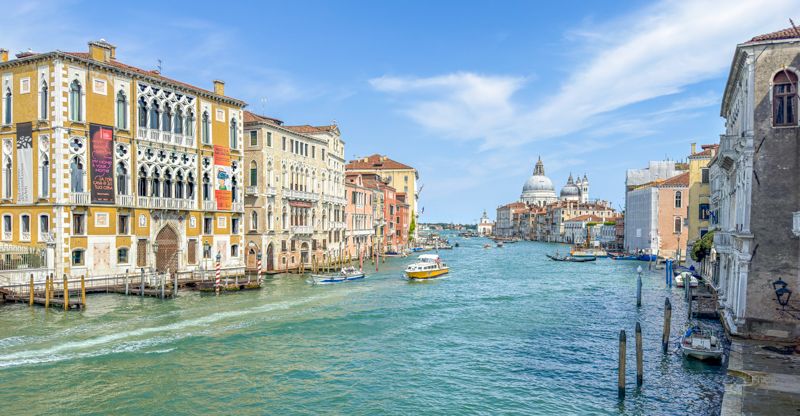 Qué ver en Venecia: vistas desde el Puente de la Academia