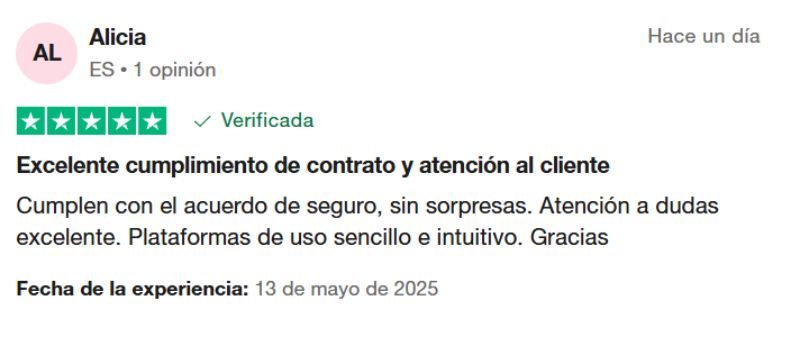 Barkibu opiniones positivas en Trustpilot