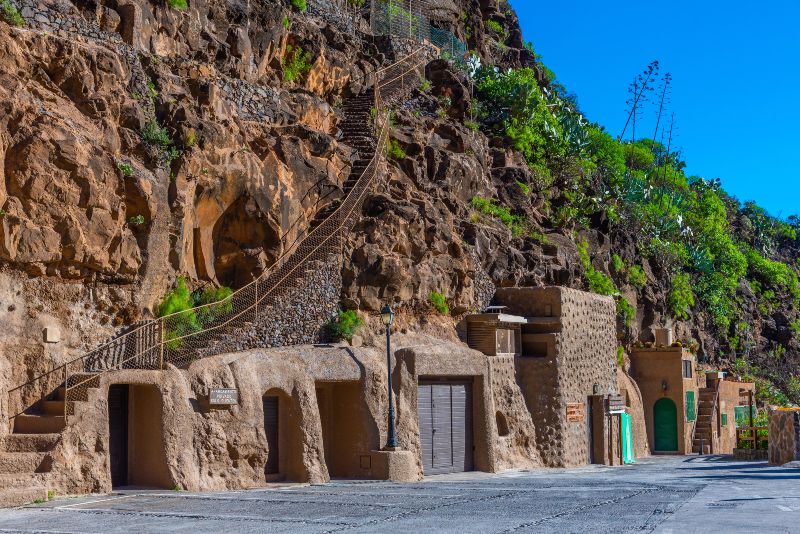 Barranco de Guayadeque, el valle de las casas cueva que ver en Gran Canaria