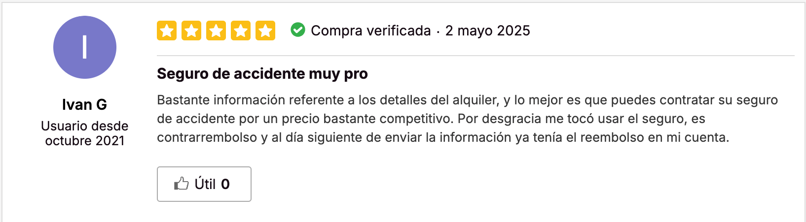 Rentalcars opiniones iGraal