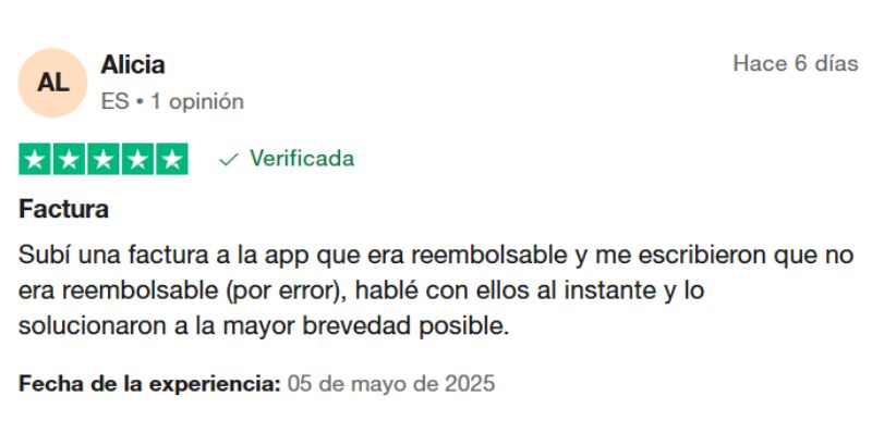 Barkibu opiniones positivas dentro de Trustpilot