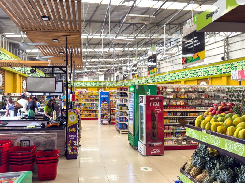 Viaje a Costa Rica por libre: Supermercado