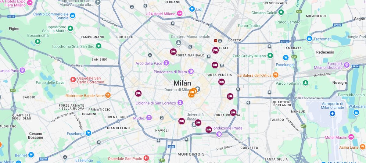 ▷ Dónde alojarse en Milán BARATO: los 10 mejores hoteles CERCA del Duomo