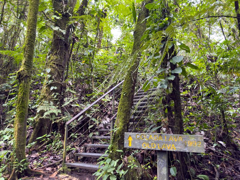 Viaje a Costa Rica por libre: Sendero Las Coladas PN Volcán Arenal