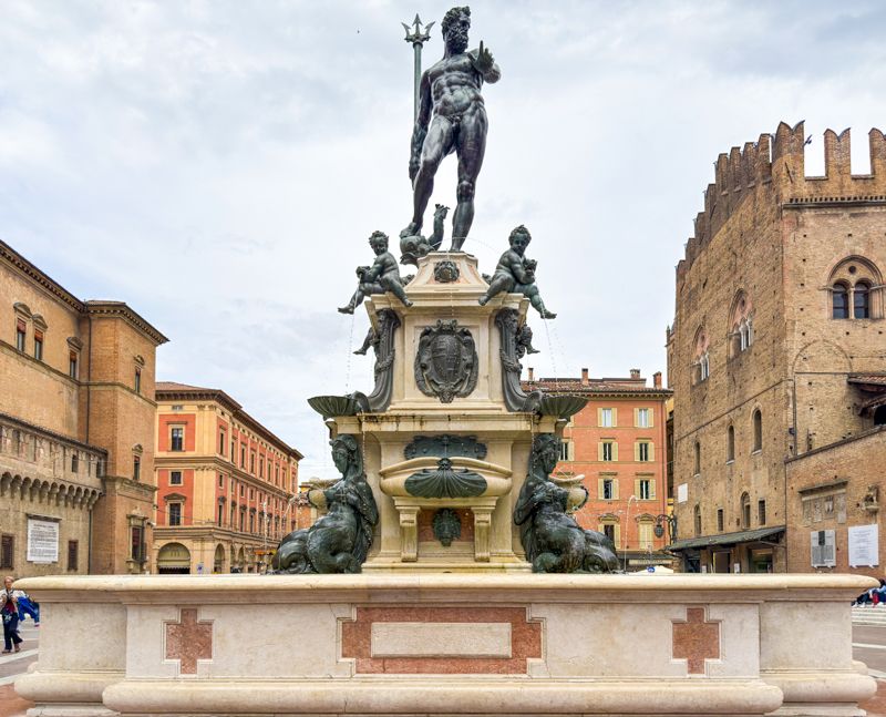 Qué ver en Bolonia: Fuente de Neptuno