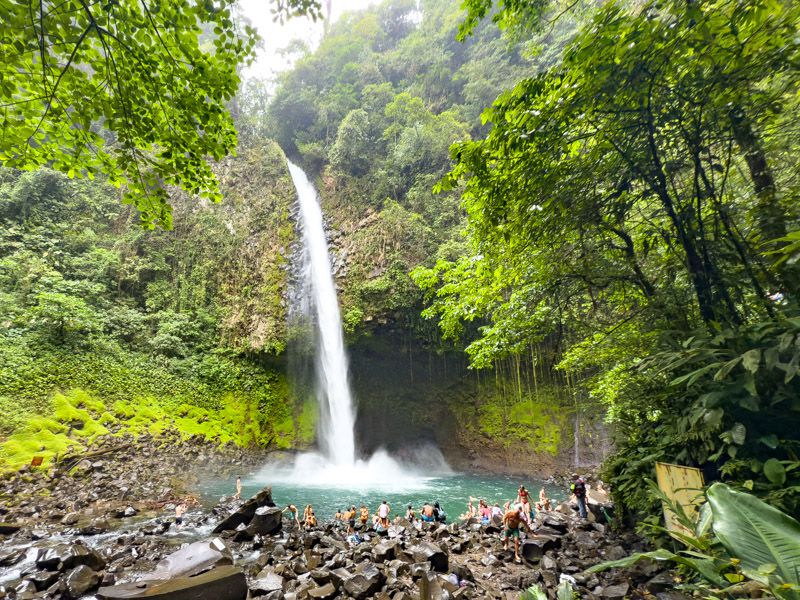 Viaje a Costa Rica por libre: Catarata La Fortuna
