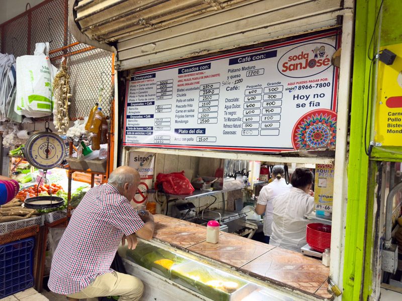 Viaje a Costa Rica por libre: Mercado Central