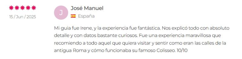 Opiniones de Coliseo de Roma