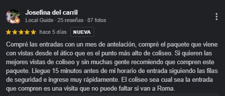 Opiniones de Coliseo de Roma