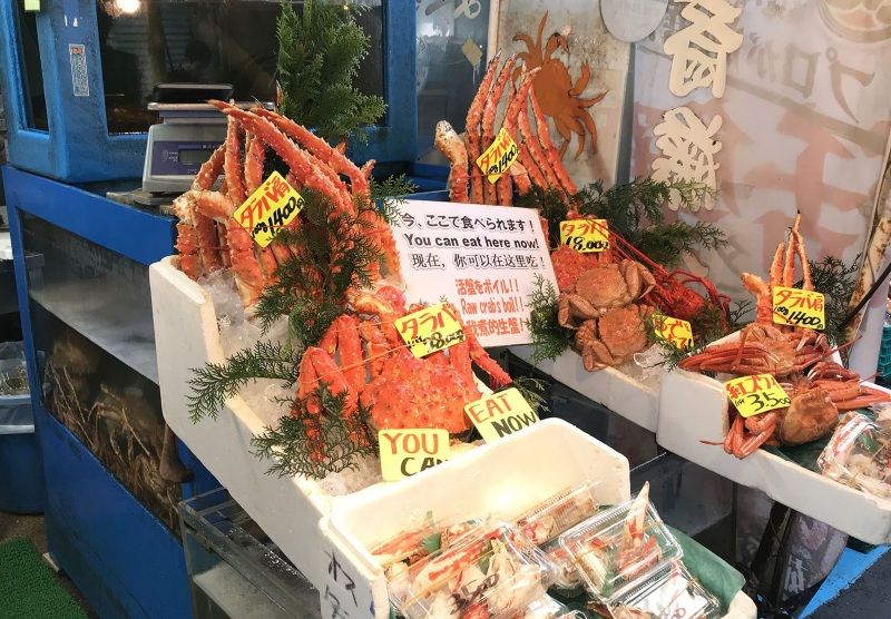 Dónde comer en Tokio: Mercado Exterior de Tsukiji