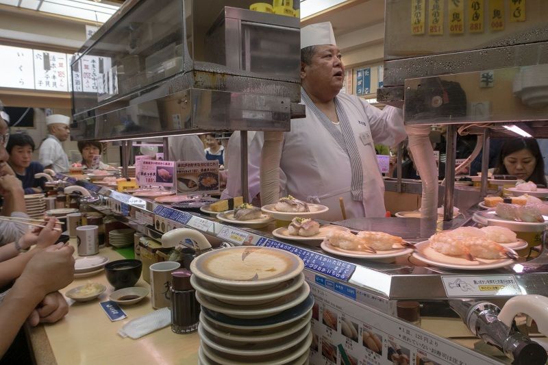 Dónde comer en Tokio: Tenka sushi Otsuka