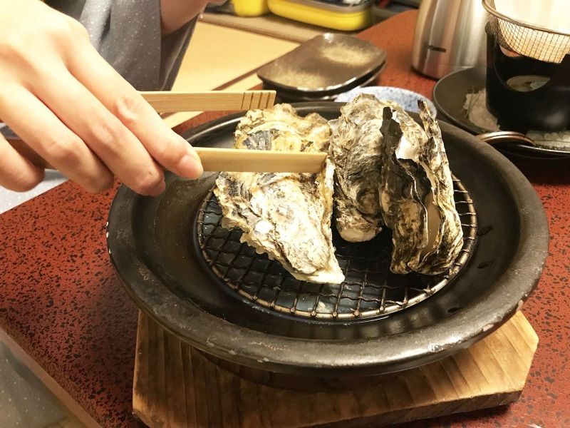 La cena en el Ryokan Iwaso