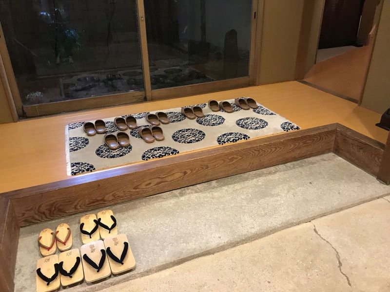 La despedida en el Ryokan Iwaso