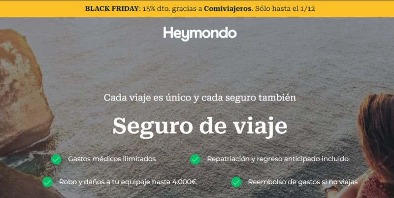 Mondo descuento Black Friday del 15% por ser lector de Comiviajeros