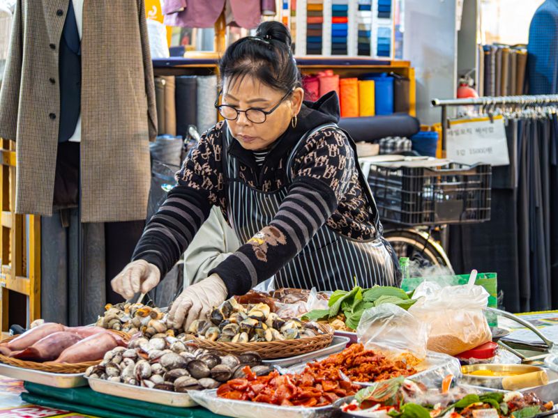 Qué ver en Seúl: Gwangjang Market