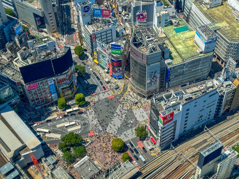 Qué ver en Tokio: vistas desde el mirador del Shibuya Sky