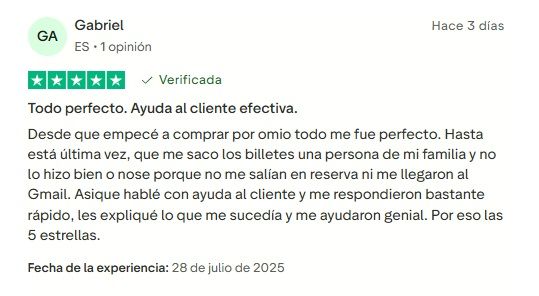¿Omio es seguro? Opiniones