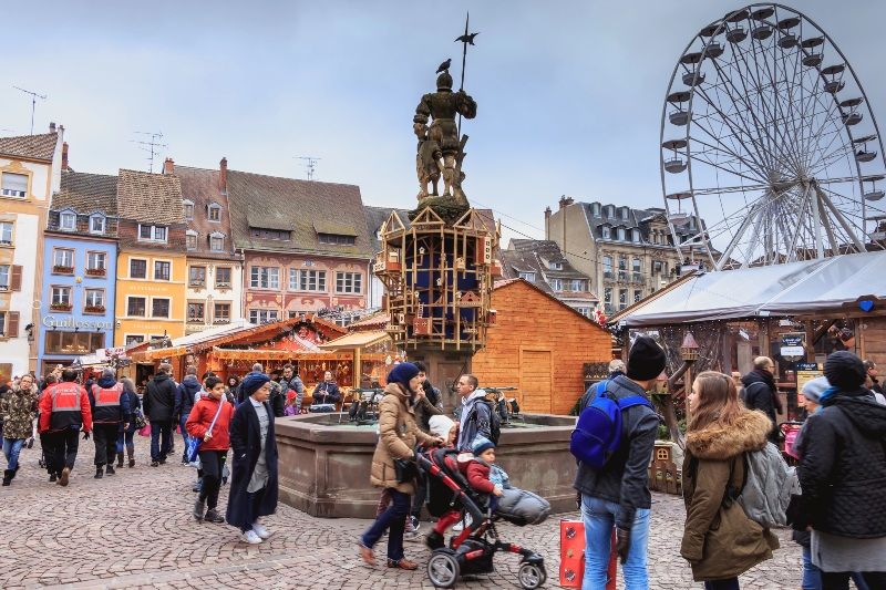 Fechas de los mercados navideños de Alsacia: Mercado de Navidad de Mulhouse