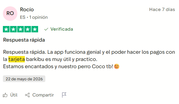 ▷ Barkibu opiniones en 2026: ¿es el mejor seguro para mascotas si vas a viajar con ellas? 20 Barkibu opiniones sobre la tarjeta