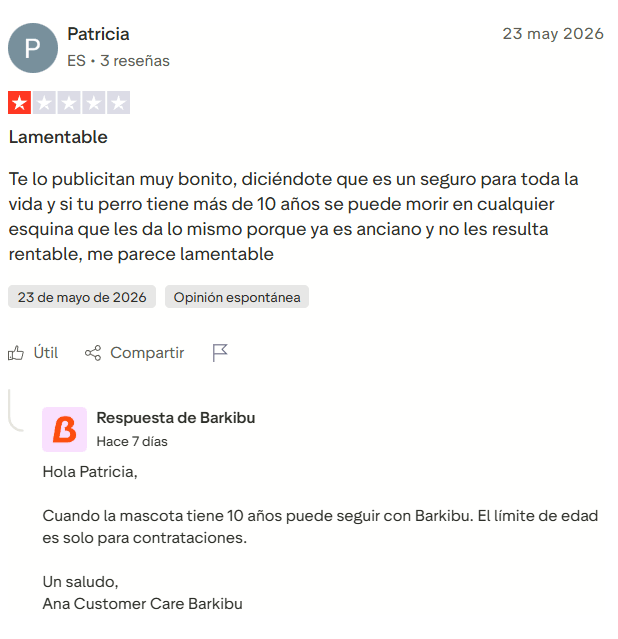 ▷ Barkibu opiniones en 2026: ¿es el mejor seguro para mascotas si vas a viajar con ellas? 13 Barkibu opiniones recientes negativas en Trustpilot